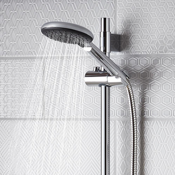 Bristan Noctis 9.5kw Electric Shower - Black & Chrome - NOC95-BC  Feature Large Image