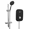 Bristan Noctis 9.5kw Electric Shower - Black & Chrome - NOC95-BC Large Image