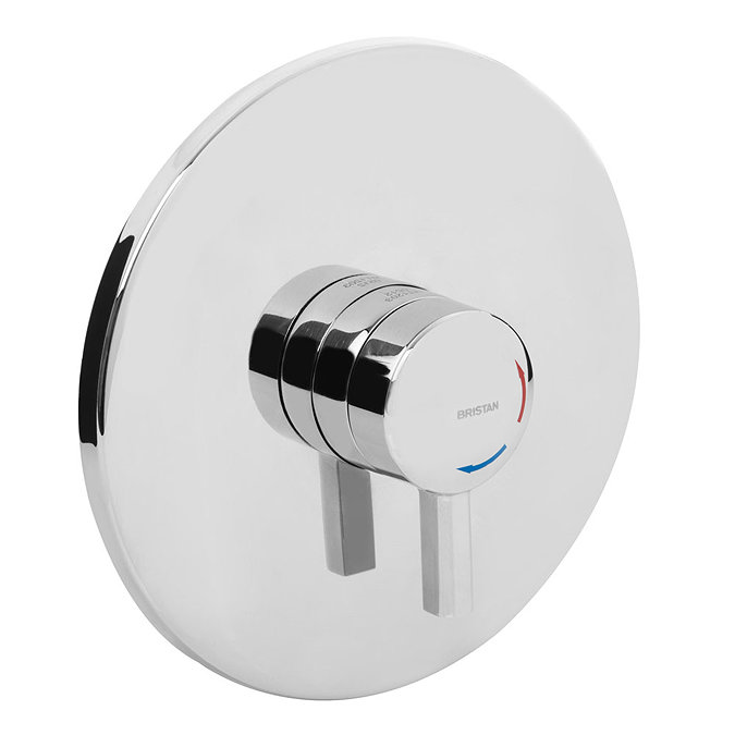 Bristan - Opac Thermostatic Concealed Mini Valve with Chrome Lever - MINI2-TS1203-CL-C Large Image
