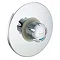 Bristan - Opac Thermostatic Concealed Shower Valve with Chrome Handwheel - OP-TS1503-CH-C Large Imag