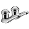 Bristan Options Bath Taps + Beehive Heads - Chrome Plated Large Image