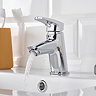 Bristan Orta Basin Mixer with Clicker Waste - Chrome - OR-BAS-C  Feature Large Image