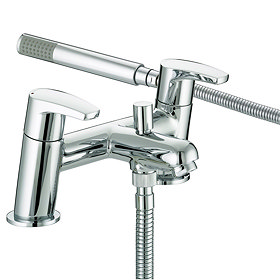 Bristan - Orta Bath Shower Mixer - Chrome - OR-BSM-C Large Image