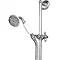 Bristan - Osborne Traditional Adjustable Riser and Single Function Handset - Chrome - OS-KIT-C Large Image