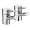 Bristan - Oval Basin Taps - Chrome - OL-1/2-C Large Image