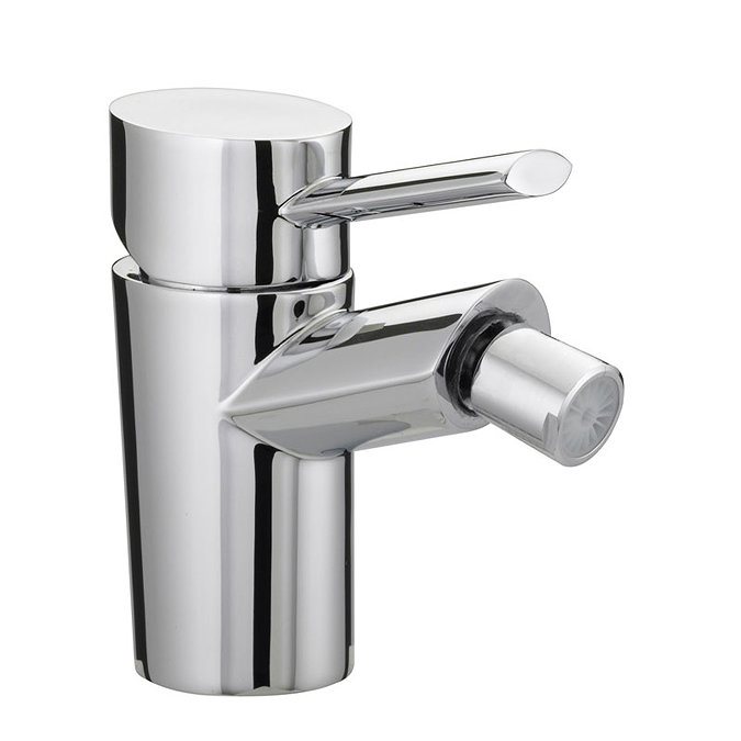 Bristan - Oval Bidet Mixer with Pop-up Waste - Chrome - OL-BID-C Large Image