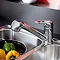 Bristan - Pear Monobloc Kitchen Sink Mixer with Pull Out Spray - PEA-PULLSNK-C  Profile Large Image