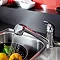 Bristan - Pear Monobloc Kitchen Sink Mixer with Pull Out Spray - PEA-PULLSNK-C  Feature Large Image