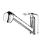Bristan - Pear Monobloc Kitchen Sink Mixer with Pull Out Spray - PEA-PULLSNK-C Large Image