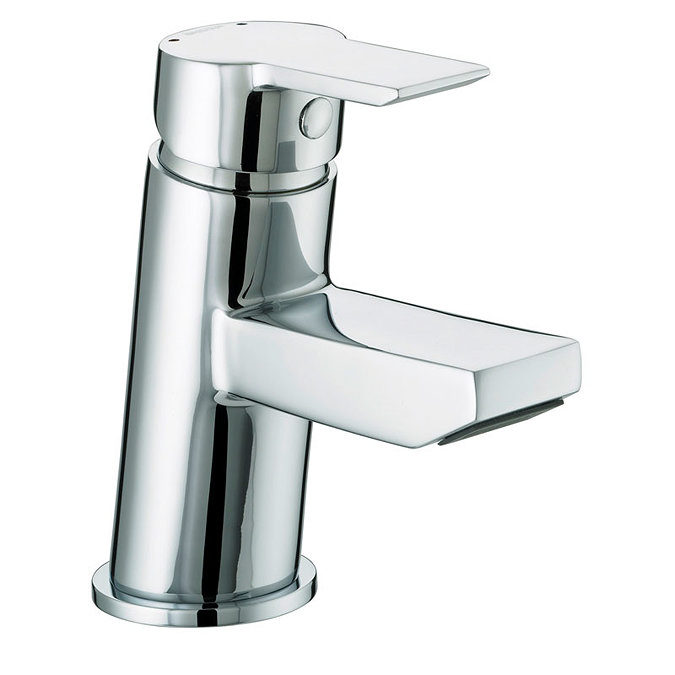 Bristan - Pisa Small Basin Mixer With Clicker Waste - Chrome - PS-SMBAS-C Large Image