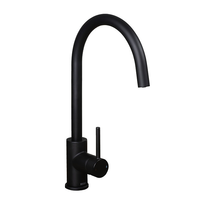 Bristan Pistachio Black Easyfit Monobloc Kitchen Sink Mixer Large Image