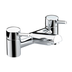 Bristan - Prism Contemporary Bath Filler - Chrome - PM-BF-C Large Image