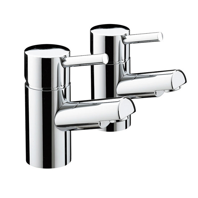 Bristan - Prism Contemporary Bath Taps - Chrome - PM-3/4-C Large Image