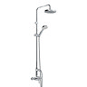 Bristan Prism Exposed Sequential Shower Valve with Diverter & Rigid Riser Kit Large Image