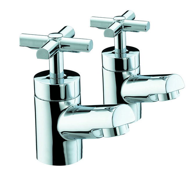 Bristan Quadrant Basin Taps - Chrome - QT-1/2-C Large Image