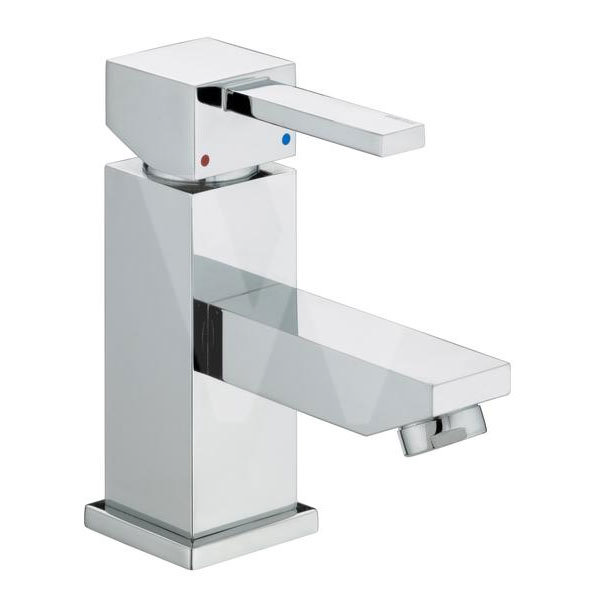 Bristan - Quadrato Small Basin Mixer (no waste) - Chrome - QD-SMBAS-C Large Image