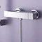 Bristan Quadrato Thermostatic Bar Shower Valve inc. Rigid Riser + Fast Fit Kit Profile Large Image