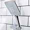 Bristan Quadrato Thermostatic Bar Shower Valve with Rigid Riser + Fast Fit Kit Feature Large Image