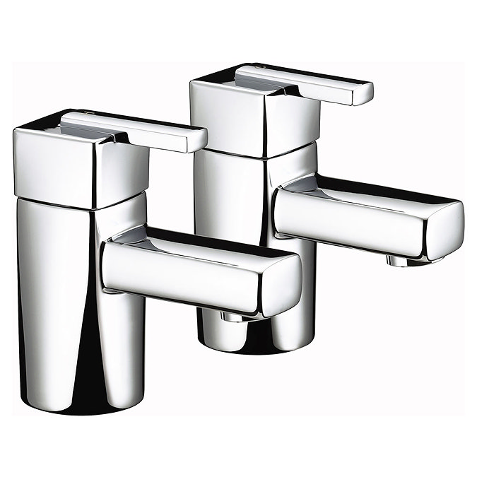 Bristan - Qube Bath Taps - Chrome - QU-3/4-C Large Image