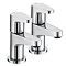 Bristan Quest Contemporary Basin Taps - Chrome - QST-1/2-C Large Image