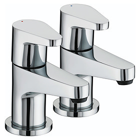 Bristan Quest Contemporary Bath Taps - Chrome - QST-3/4-C Large Image