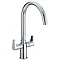 Bristan - Quest Easy Fit Monobloc Kitchen Sink Mixer - QST-SNK-EF-C Large Image