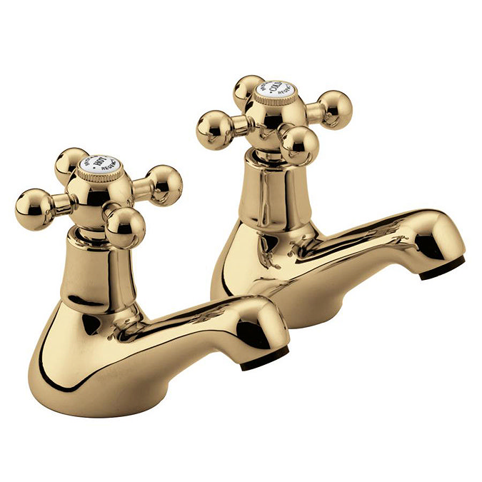 Bristan - Regency Bath Taps - Gold Plated - R-3/4-G Large Image