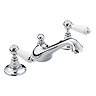 Bristan Renaissance 3 Hole Basin Mixer w/ Pop Up Waste - Chrome Plated - RS-3HBAS-C Large Image
