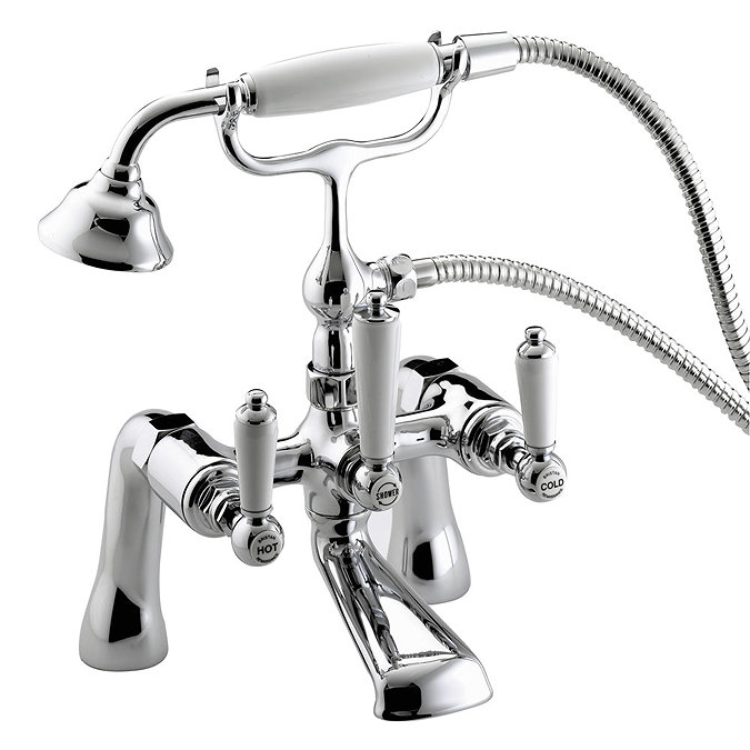 Bristan Renaissance Bath Shower Mixer - Chrome Plated - RS-BSM-C Large Image