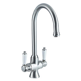 Bristan - Renaissance Monobloc Kitchen Sink Mixer - Brushed Nickel - RS-SNK-EF-BN Large Image