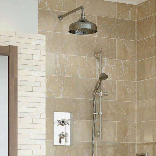 Bristan Renaissance Recessed Dual Control Shower Pack Profile Large Image