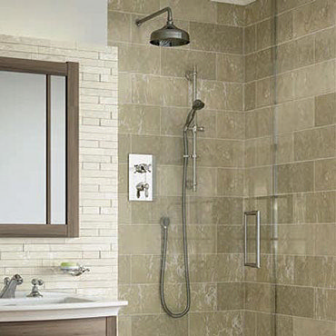 Bristan Renaissance Recessed Dual Control Shower Pack  Profile Large Image
