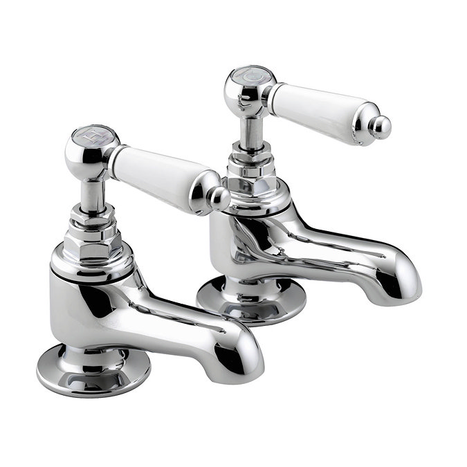 Bristan Renaissance Traditional Bath Taps - Chrome Plated - RS2-3/4-C Large Image