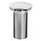 Bristan Round Unslotted Clicker Basin Waste - Chrome Large Image