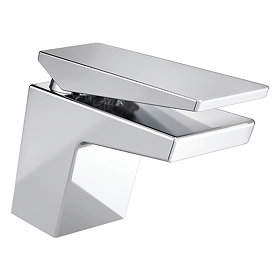 Bristan - Sail Contemporary Basin Mixer w/ Clicker Waste - Chrome - SAI-BAS-C Large Image