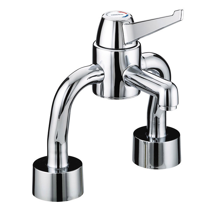 Bristan - Single Control Deck Mounted Basin Mixer - H64DMT Large Image