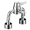 Bristan - Single Control Deck Mounted Basin Mixer - H64DMT Large Image