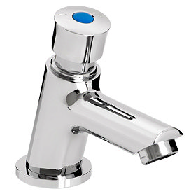 Bristan - Single Luxury Soft Touch Timed Flow Basin Tap with Flow Regulator - Z2-LUX-1/2-C Large Ima