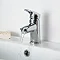 Bristan - Smile Contemporary Basin Mixer w/ Clicker Waste - Chrome - SM-BAS-C  Feature Large Image