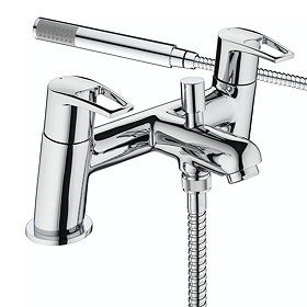 Bristan - Smile Contemporary Bath Shower Mixer - Chrome - SM-BSM-C Large Image