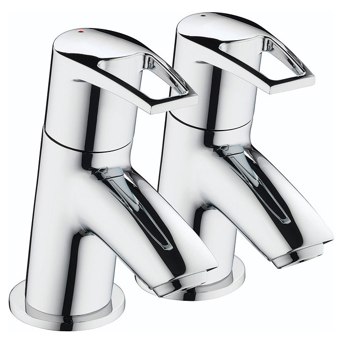 Bristan - Smile Contemporary Bath Taps - Chrome - SM-3/4-C Large Image