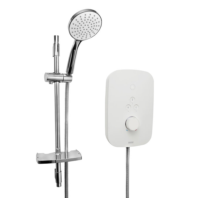 Bristan Solis 9.5kw Electric Shower - White - SOL95-W Profile Large Image