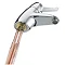 Bristan - Solo Basin Mixer with Short Lever with Copper Tails - SOLO-T3SLCOP Profile Large Image