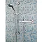 Bristan - Solo Thermostatic Bar Shower Valve with Adjustable Shower Kit Large Image