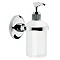 Bristan - Solo Wall Mounted Frosted Glass Soap Dispenser - SO-SOAP-C Large Image
