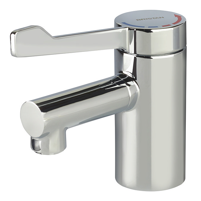Bristan Solo2 TMV3 Mono Basin Mixer Tap With Long Lever Handle - SOLO2-T3LL Large Image