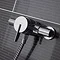 Bristan Sonique2 Exposed Thermostatic Surface Mounted Shower Valve with Adjustable Riser Standard Large Image
