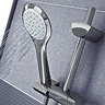 Bristan Sonique2 Exposed Thermostatic Surface Mounted Shower Valve with Adjustable Riser  In Bathroom Large Image