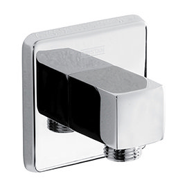 Bristan - Square Shower Wall Outlet - CARM-WOSQ01-C Medium Image