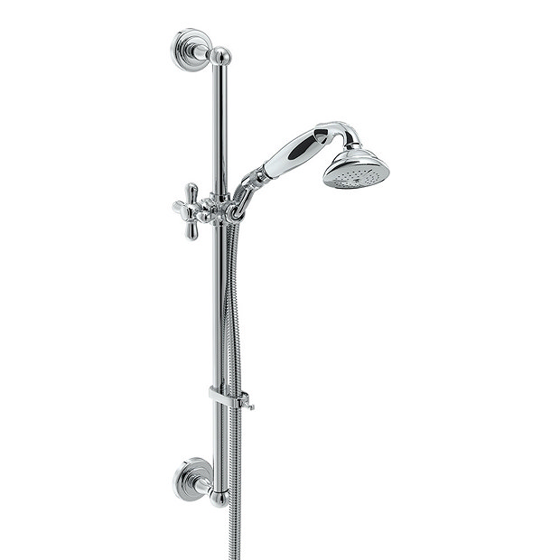 Bristan Traditional Deluxe Slide Rail Kit Chrome